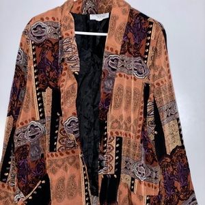Vintage silk cardigan